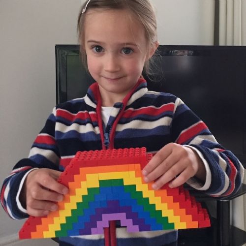 Lego rainbow 1
